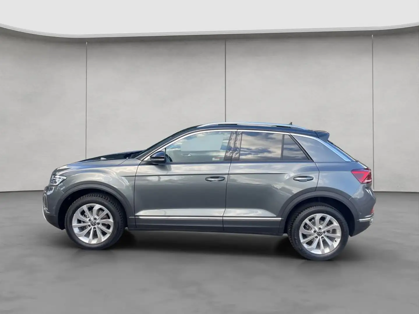 Volkswagen T-Roc 1.5 TSI DSG Style ACC AHK LED NAVI Gris - 2