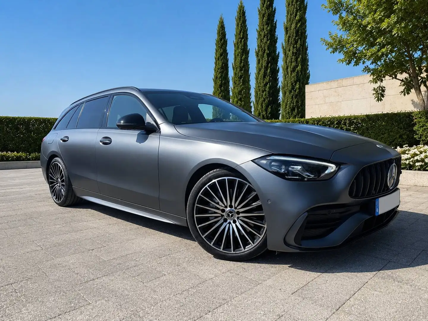 Mercedes-Benz C 220 C Estate 220d 9G-Tronic Gris - 1