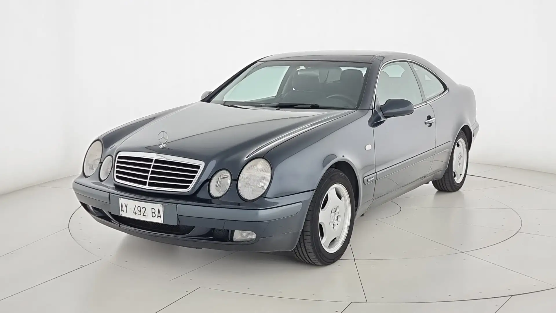 Mercedes-Benz CLK CLK 200 Kompressor cat Elegance ASI Blauw - 1