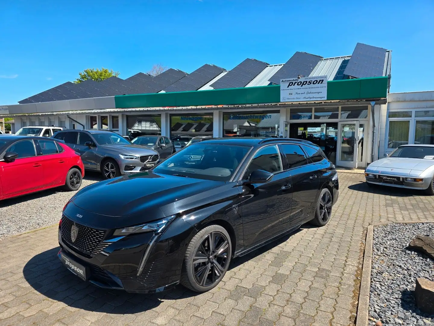Peugeot 308 SW Hybrid 180 GT Pack S-DACH MATRIX MASSAGE Schwarz - 1