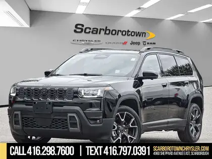 Black 2026 Jeep Cherokee SUV / Crossover Four-Wheel Drive Automatic