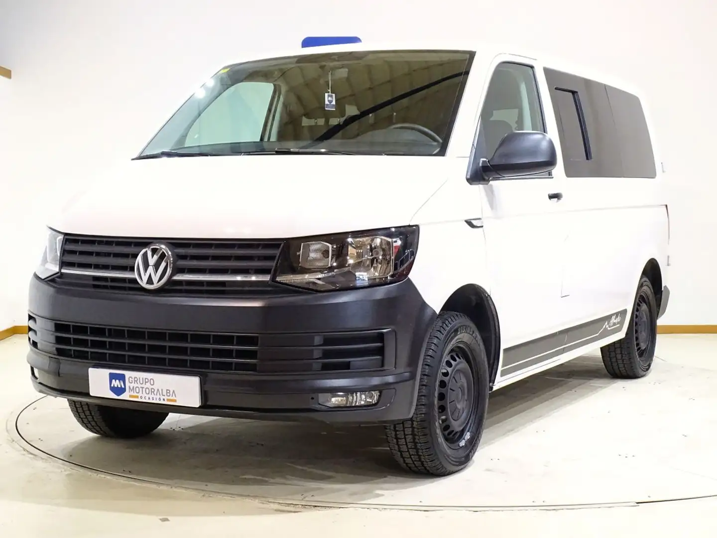 Volkswagen Transporter Mixto 2.0TDI SCR BMT Largo 75kW Blanc - 1