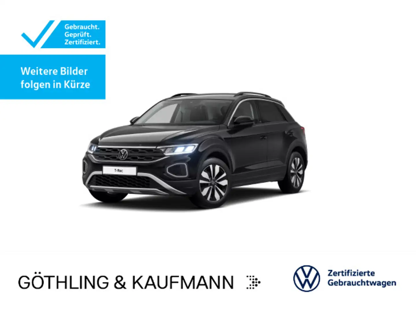 Volkswagen T-Roc Life MOVE 1.5 TSI 110kW 6-Gang*NAVI*ASG*SH Nero - 1