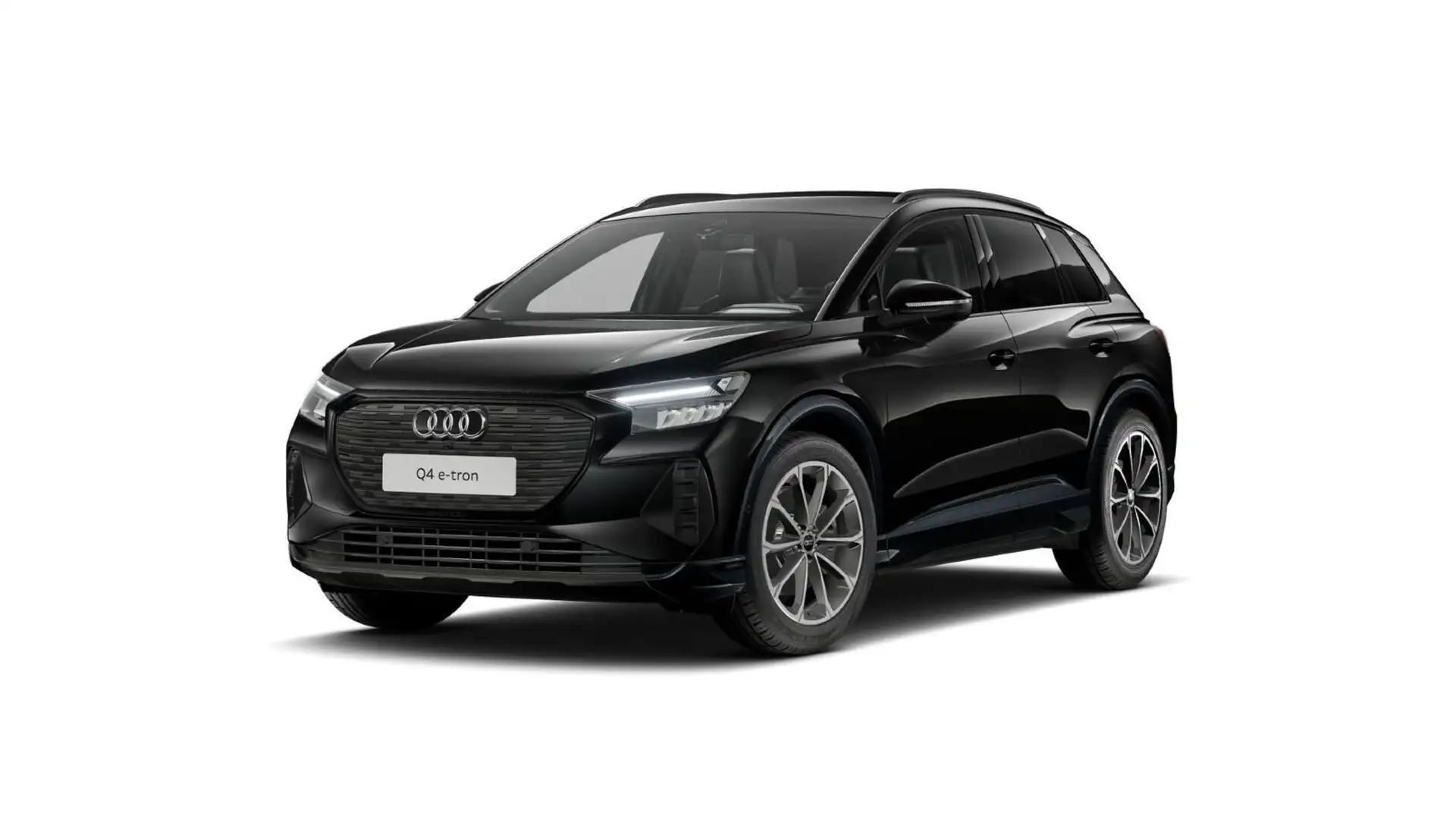 Audi Q4 e-tron 45 QUATTRO S LINE+WINTERRÄ+AHK+360 KAM Negro - 2