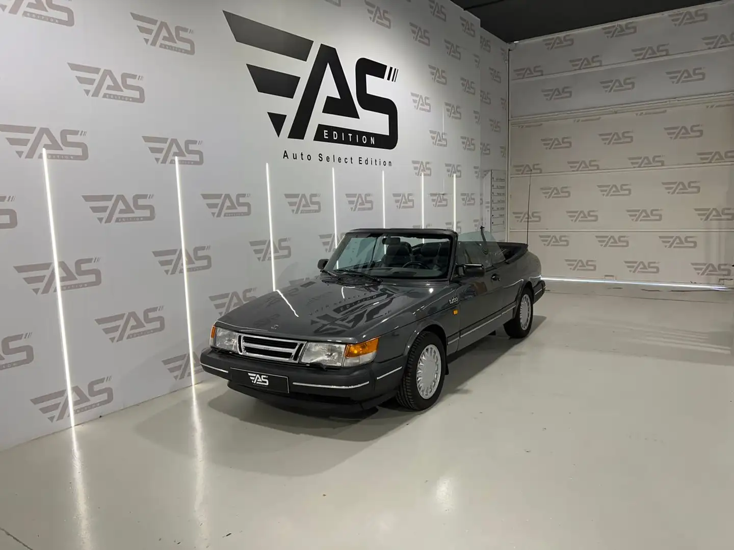 Saab 900 900i Cabriolet 2.0-16v Turbo Gris - 1