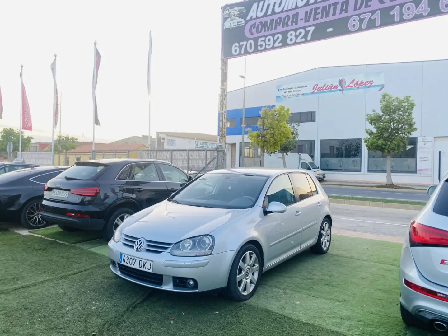 Volkswagen Golf 2.0 FSI Sportline Gris - 2
