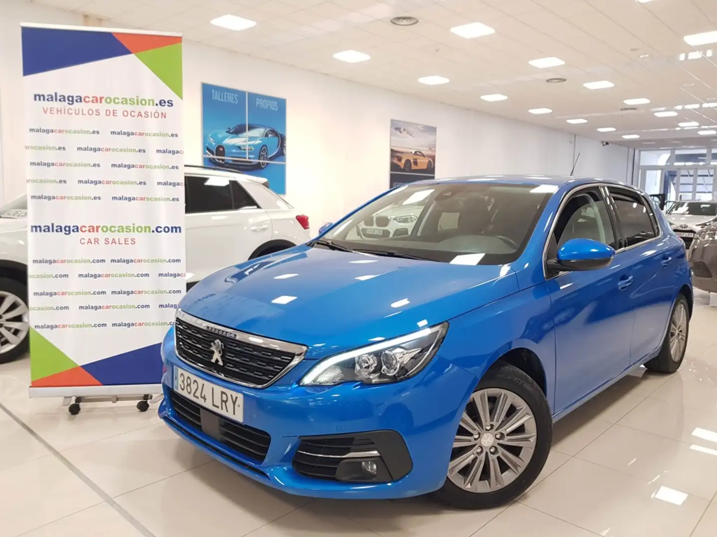 Peugeot 308 1.5 BlueHDi S&S Allure EAT8 130 Bleu - 2