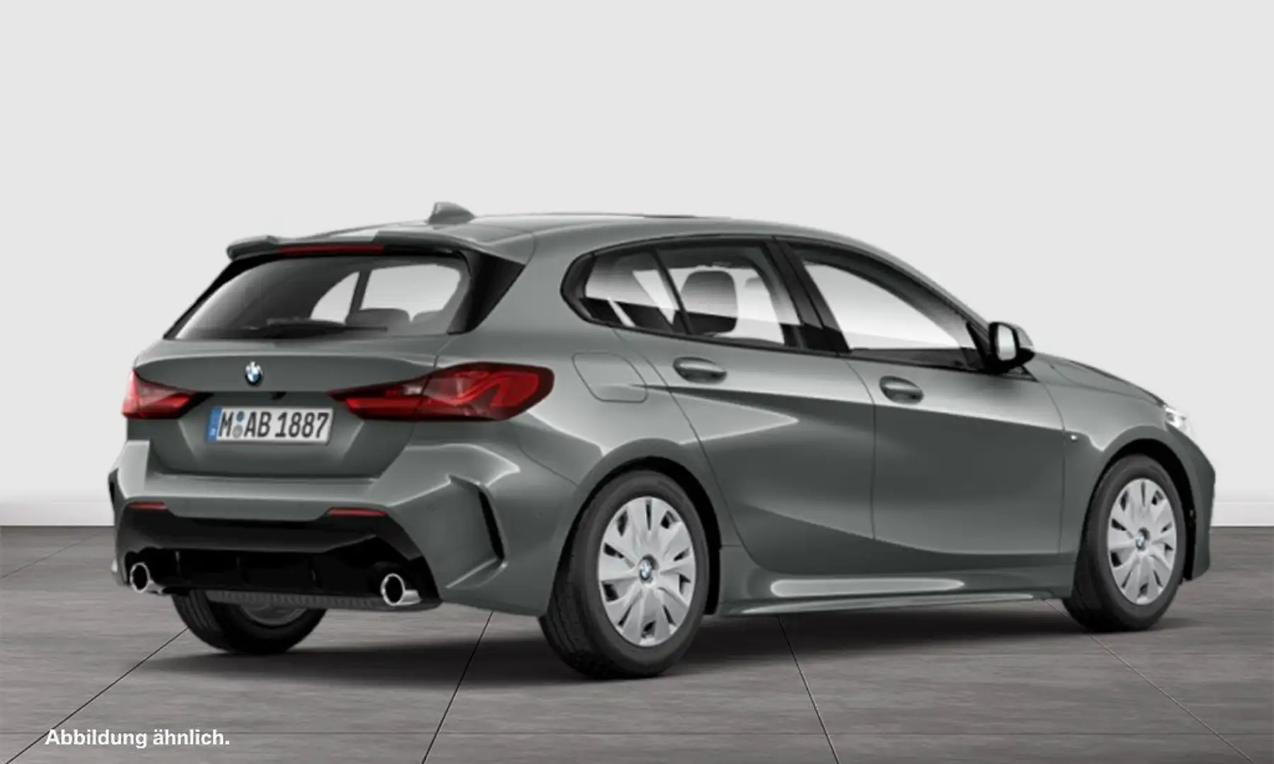 BMW 120 i M-Sport Aut Nav LED Pano Drive+Park 19" Grau - 2