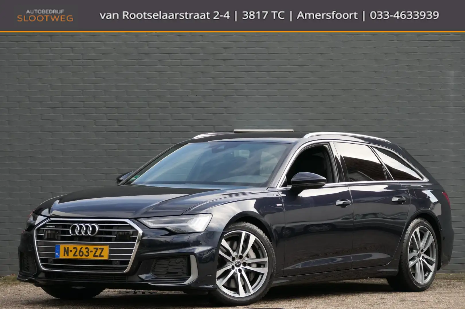 Audi A6 Avant 50 TFSIe quattro S-Line Blind spot | Matrix Blau - 1