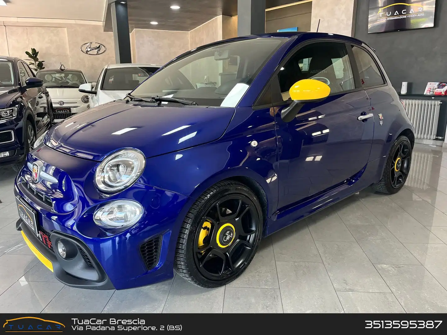 Abarth 595 Pista 1.4 T-Jet Niebieski - 1