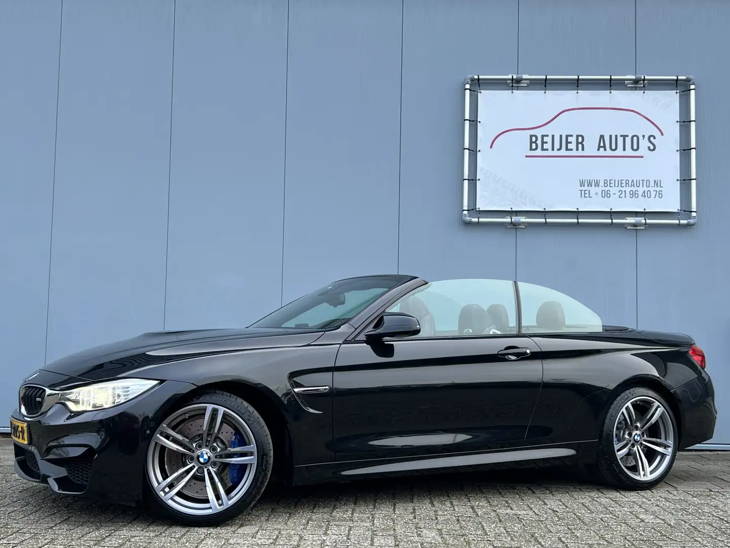 BMW M4 4-serie Cabrio Camera/Head-up/Harman/Kardon. Zwart - 1