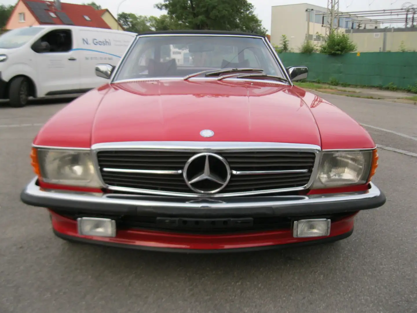 Mercedes-Benz SL 450 W107 *Classic Data 2+ mit H-Kennzeichen* Rot - 2