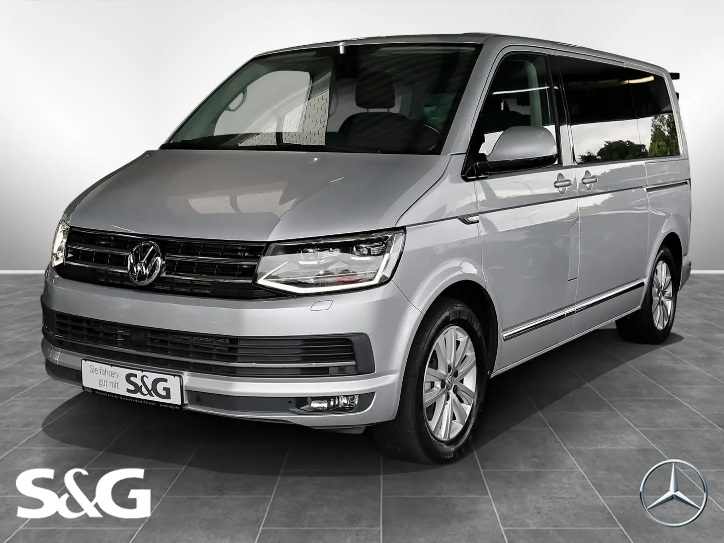 Volkswagen T6 Multivan 2.0TDi Highline DSG AHK Stndhzg 7Sitz Silber - 1