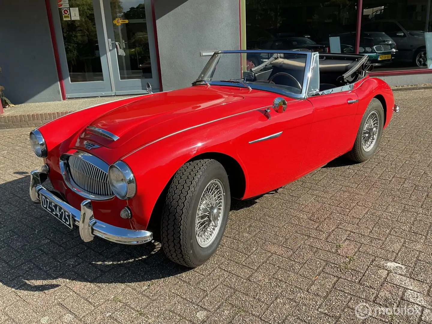 Austin Healey MK II HB J7L Top Conditie Rouge - 1