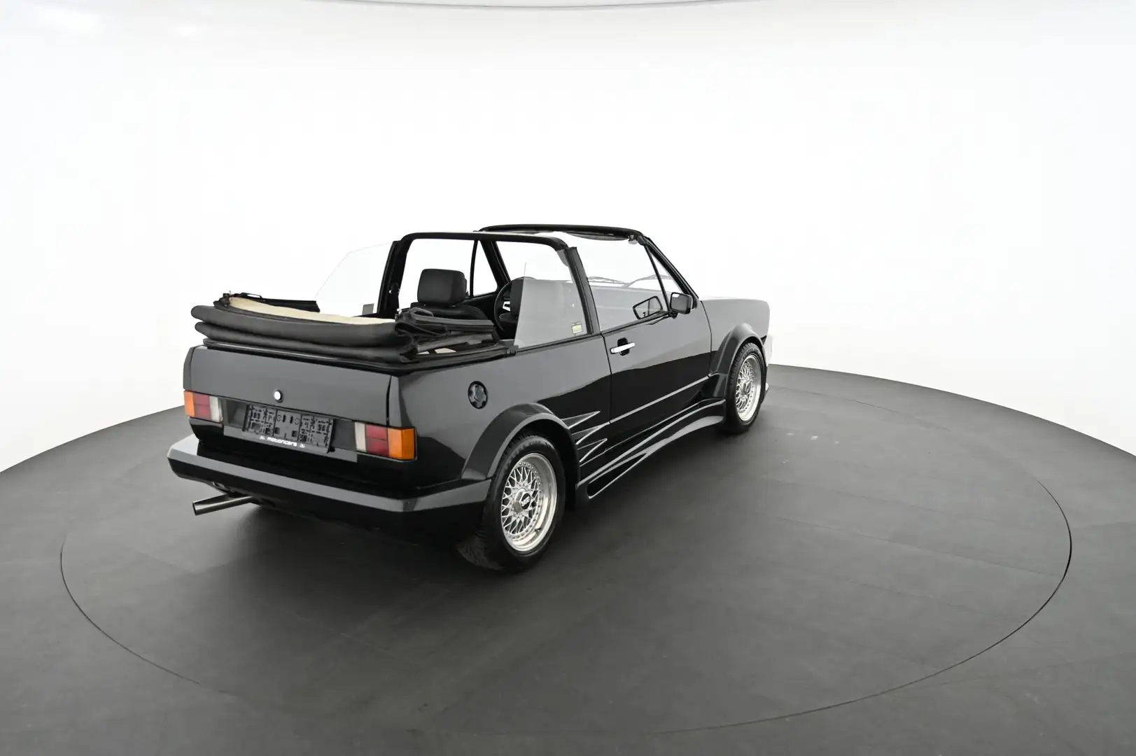 Volkswagen Golf 1 Cabrio GTB Rieger Typisiert Pickerl NEU Schwarz - 2