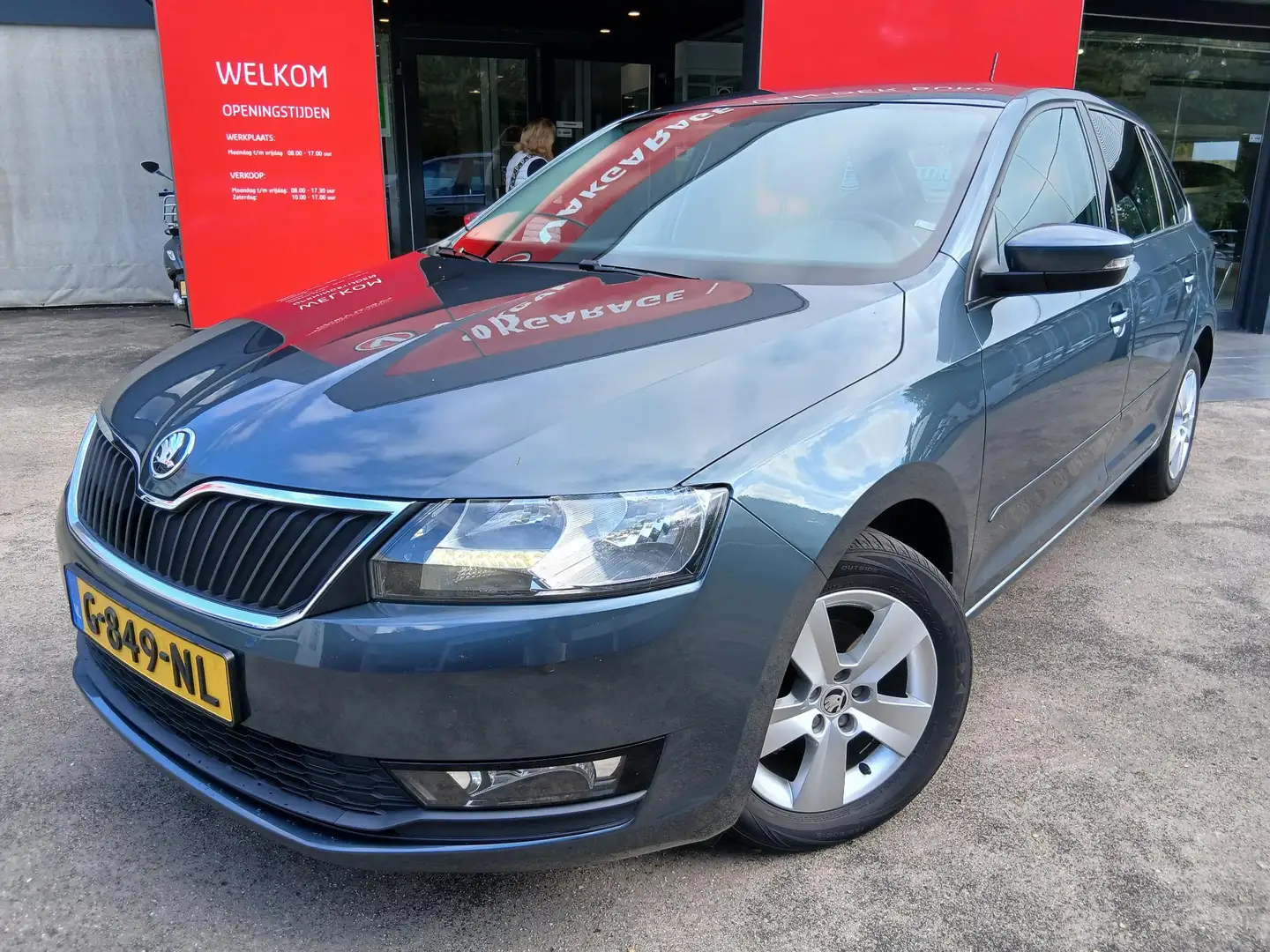 Skoda Rapid/Spaceback 1.0 TSI Greentech Clever Gris - 2