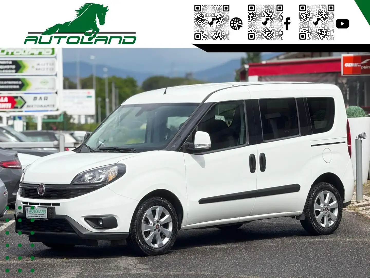 Fiat Doblo Doblò 1.6 MJT Cargo SX*AppleCarPlay*OttimeCondizi Bianco - 1