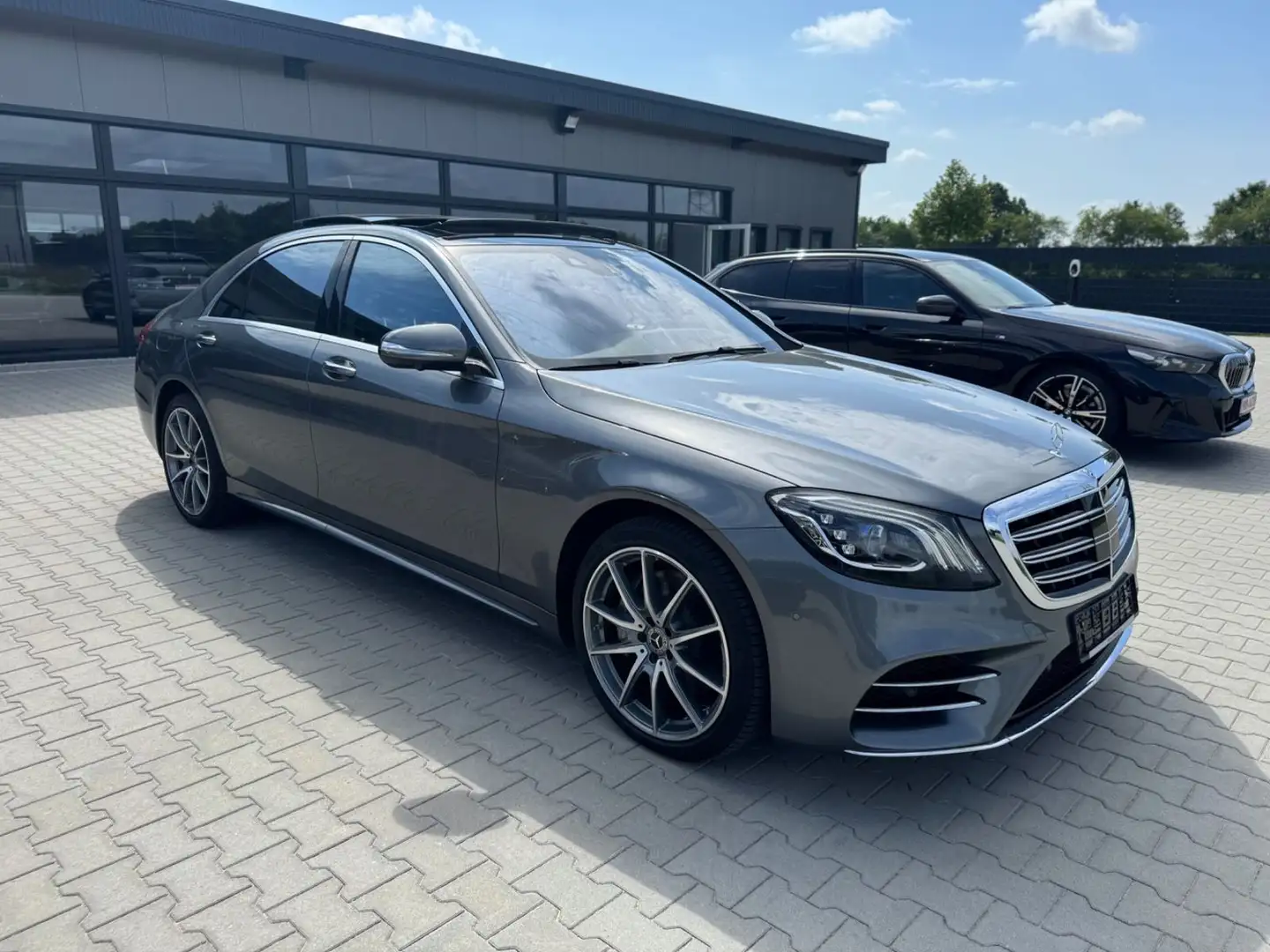 Mercedes-Benz S 560 S560 4M Lang AMG -HUD-ACC-FondEnt-BelüSitz-Pano Gri - 2