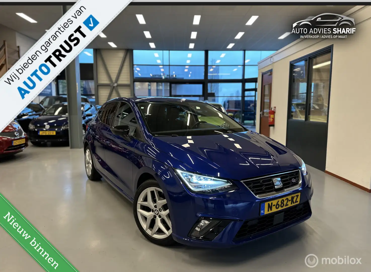 SEAT Ibiza 1.0 TSI FR Business CarPlay|Beats|LED|Cruise|APK Bleu - 1
