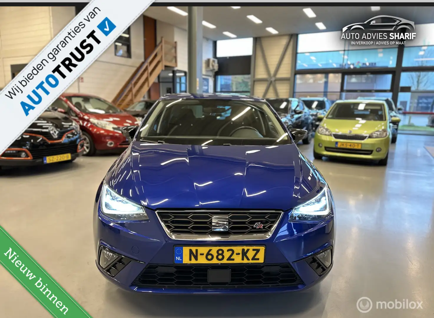 SEAT Ibiza 1.0 TSI FR Business CarPlay|Beats|LED|Cruise|APK Bleu - 2