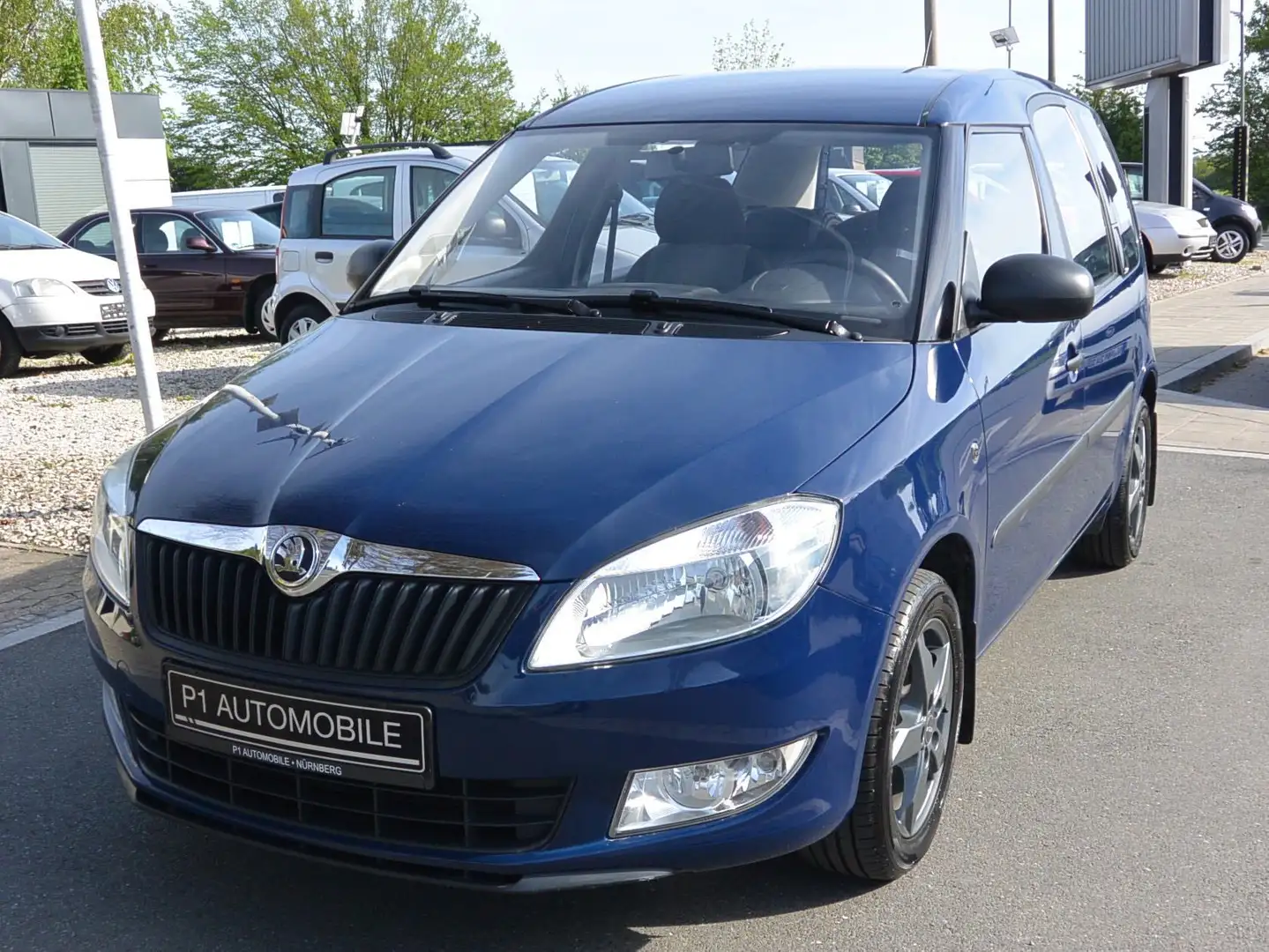 Skoda Roomster Active Plus Edition*Klima*NUR 91.000 Km,* Blauw - 2