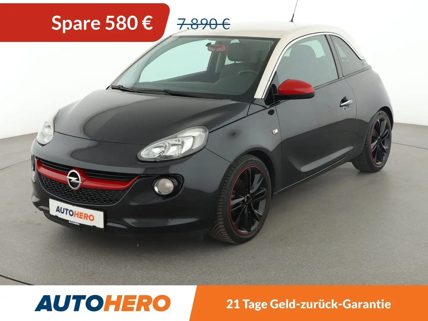 Opel Adam 1.4 Jam*SHZ*LHZ*TEMPO*KLIMA*GARANTIE* Schwarz - 1