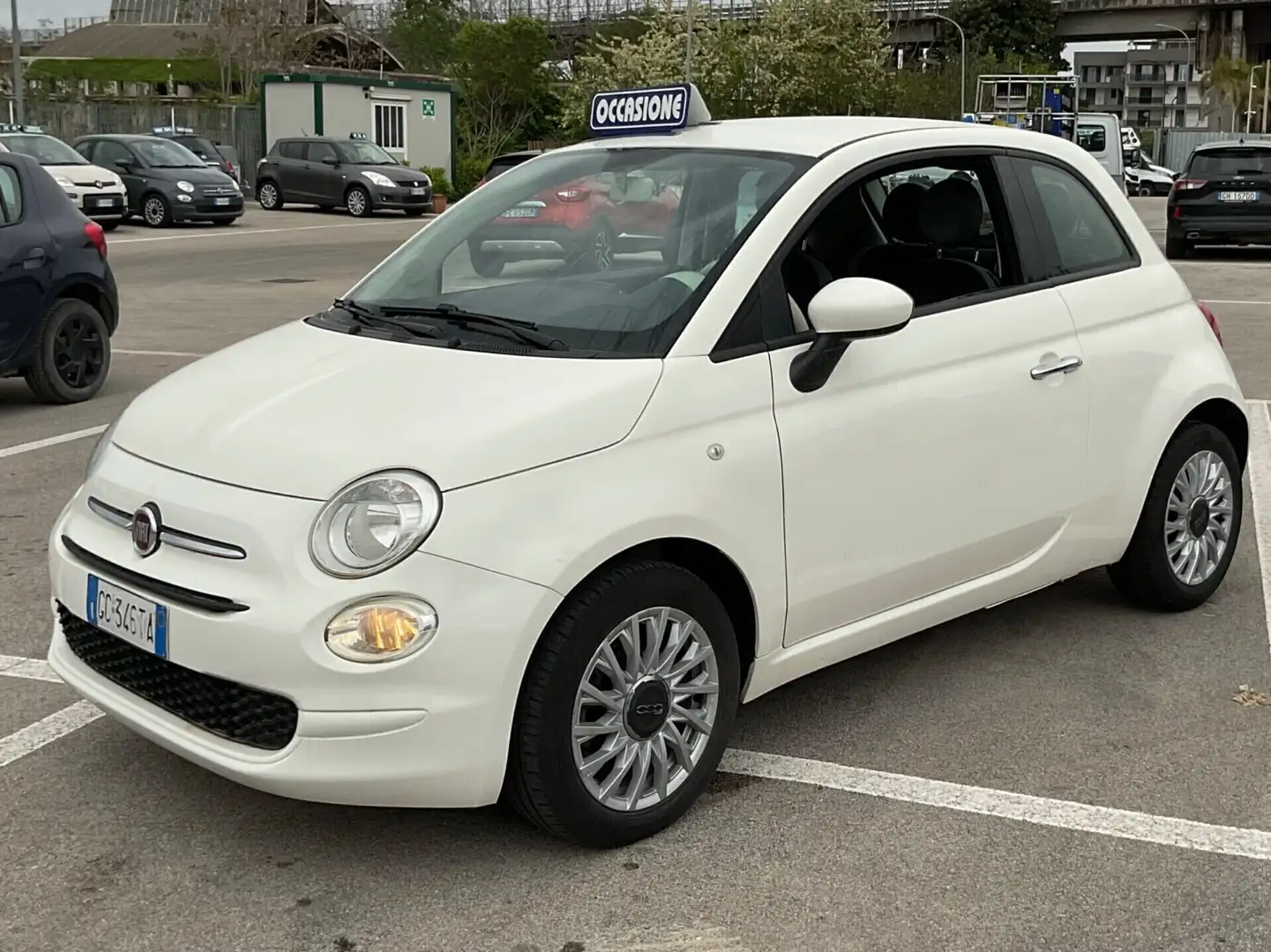 Fiat 500 1.2 Lounge Bianco - 2