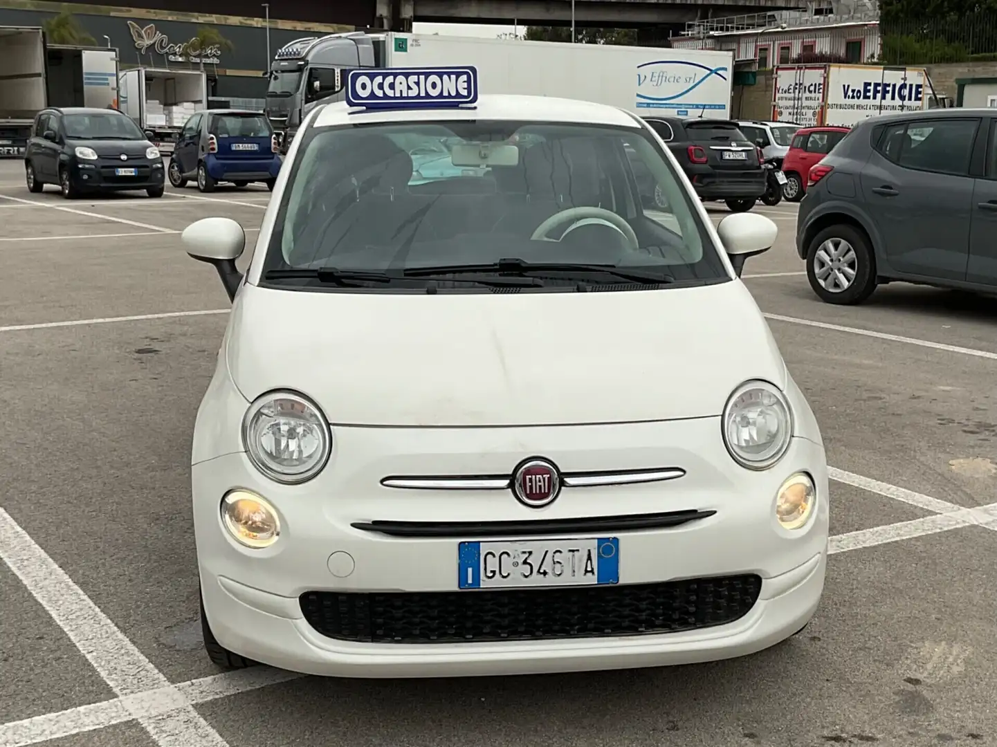 Fiat 500 1.2 Lounge Bianco - 1