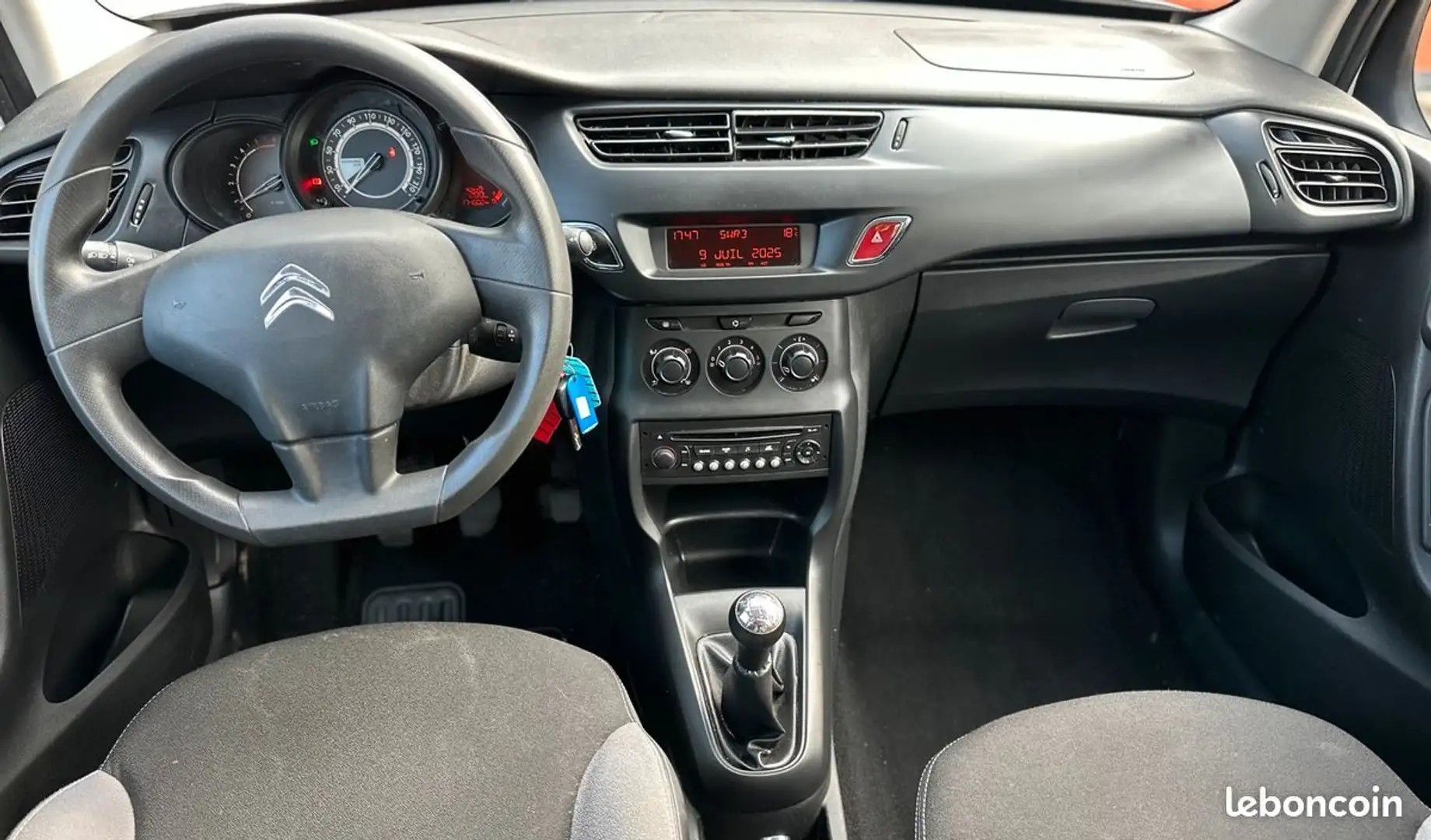 Citroen C3 1.4 hdi Blanc - 2