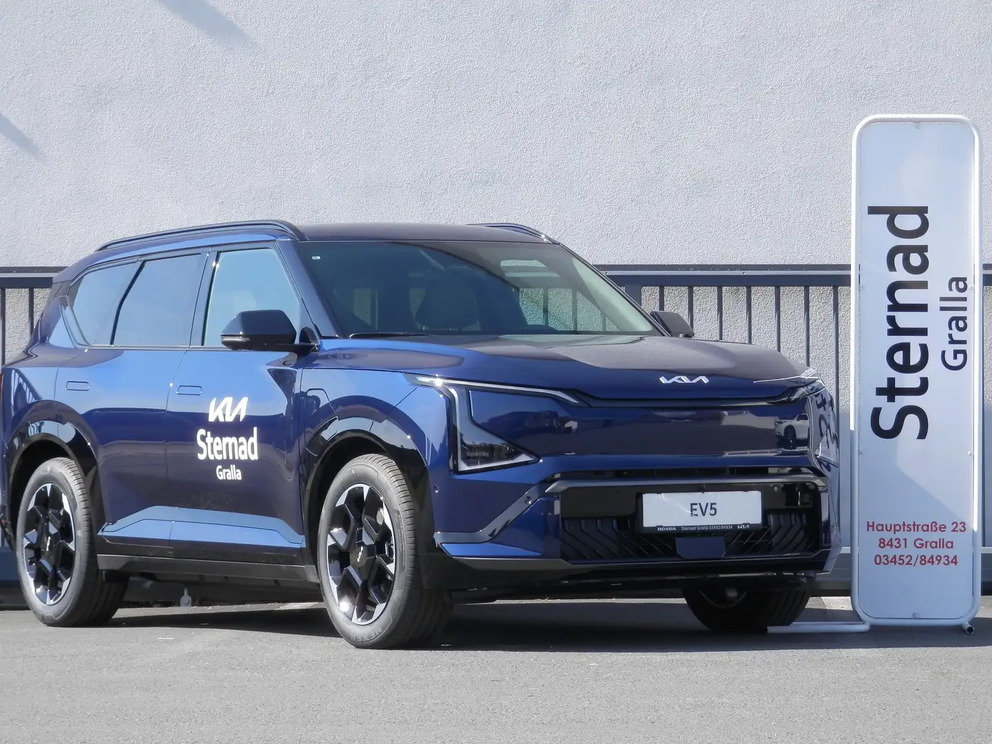 Kia EV5 FWD 81,4kWh GT-Line Blau - 1