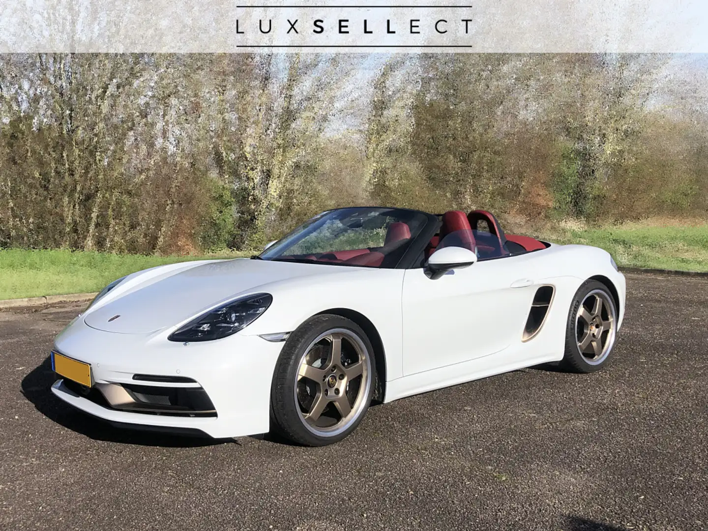 Porsche 718 Boxster GTS 4.0 L PDK 25 YEARS ANNIVERSARY APPROVE Wit - 1