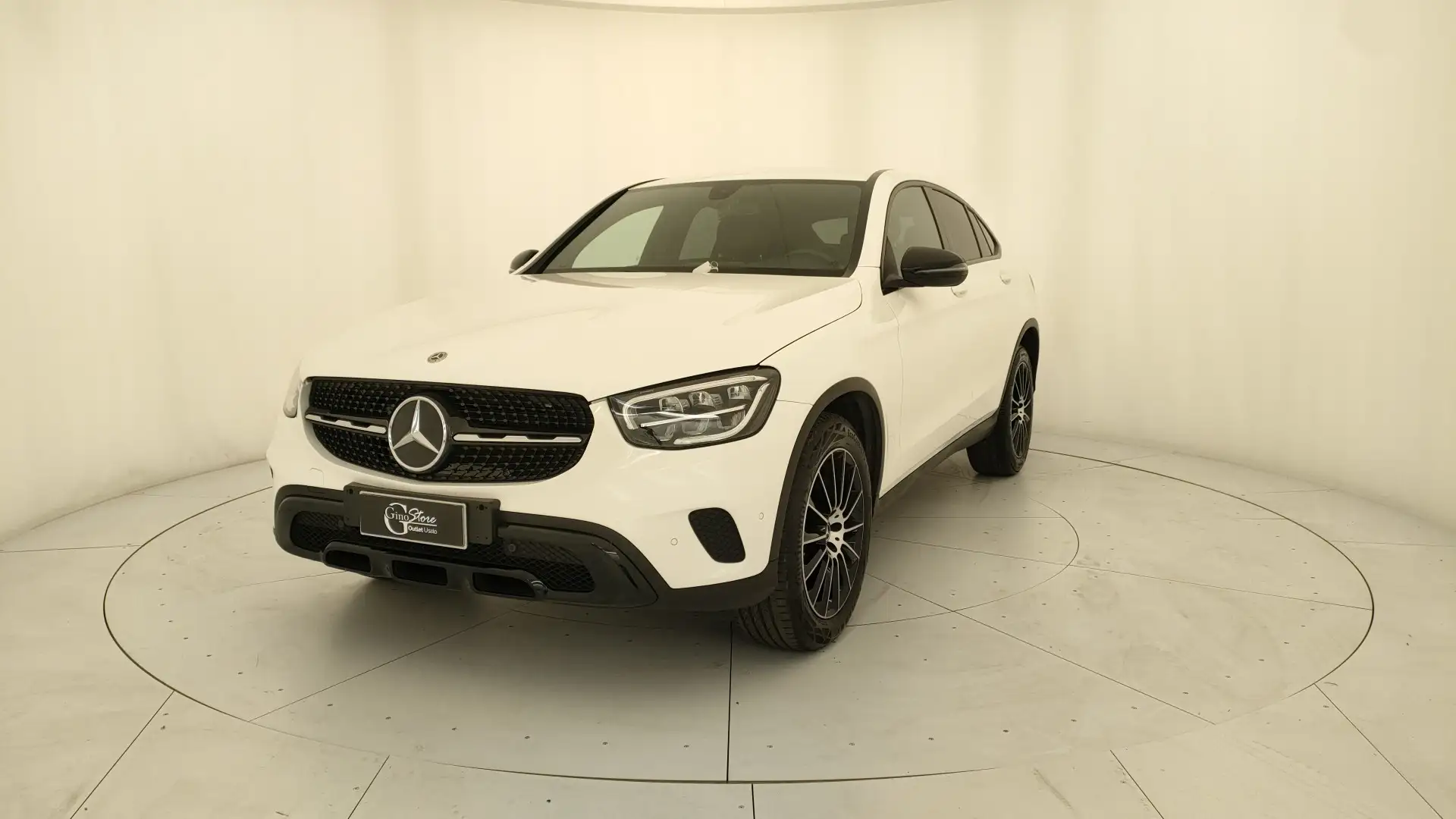 Mercedes-Benz GLC 220 GLC Coupe 220 d Sport 4matic auto Blanc - 1