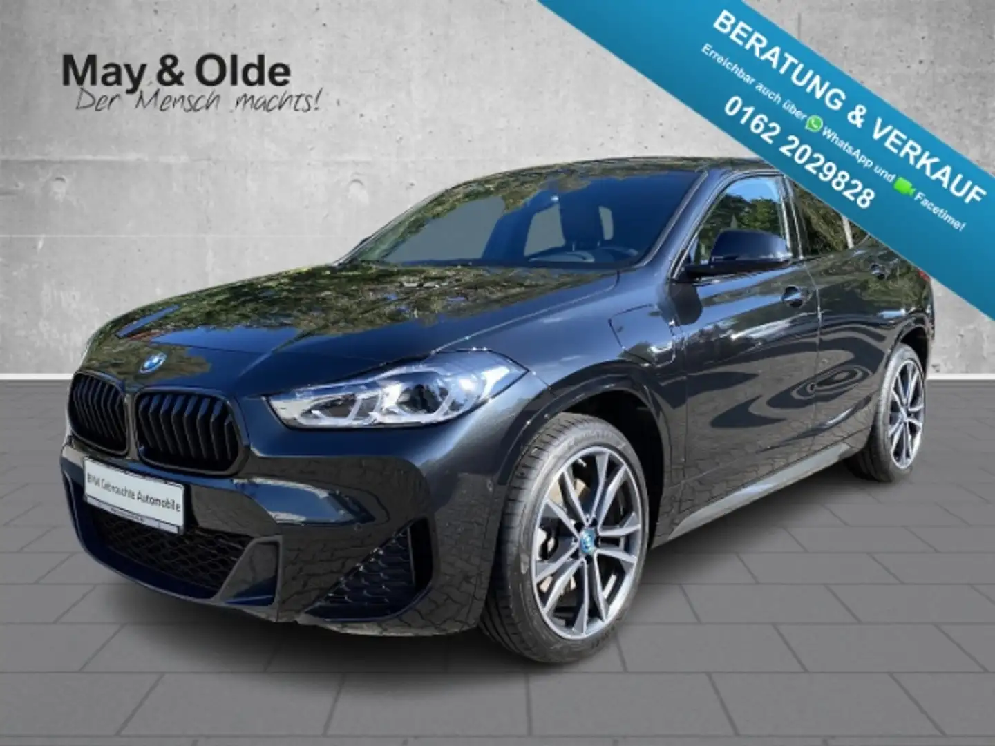 BMW X2 xDrive25e M Sport Pano Navi Leder H/K el. Heckklap Schwarz - 1