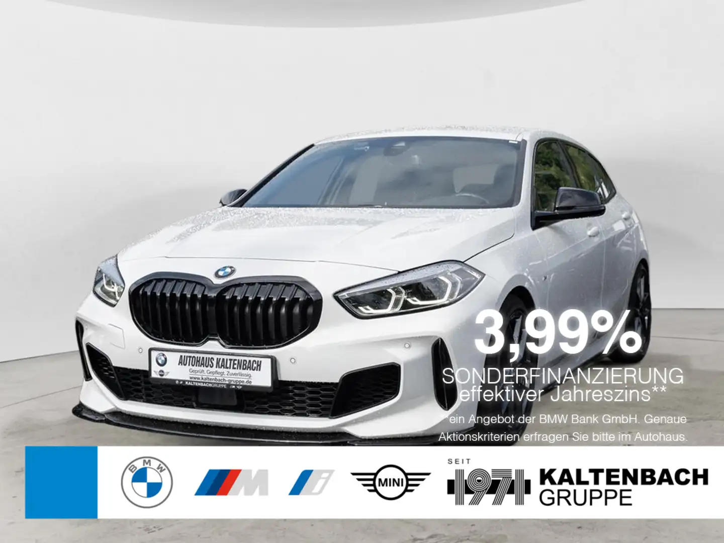 BMW 128 ti A LED SCHEINWERFER NAVI SHZ PDC KLIMA Weiß - 1