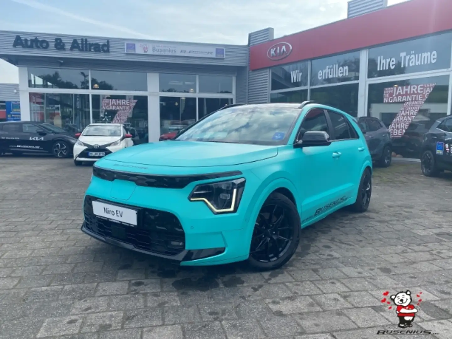 Kia Niro EV Insp ''Minty'' B-Power +Tiefer+Folie+Technologi Blau - 2