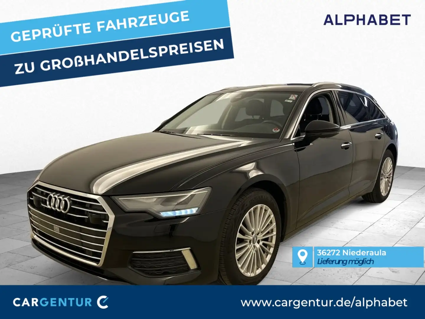 Audi A6 40 2.0 TDI Avant design SpoSi StHz ACC Key Schwarz - 1