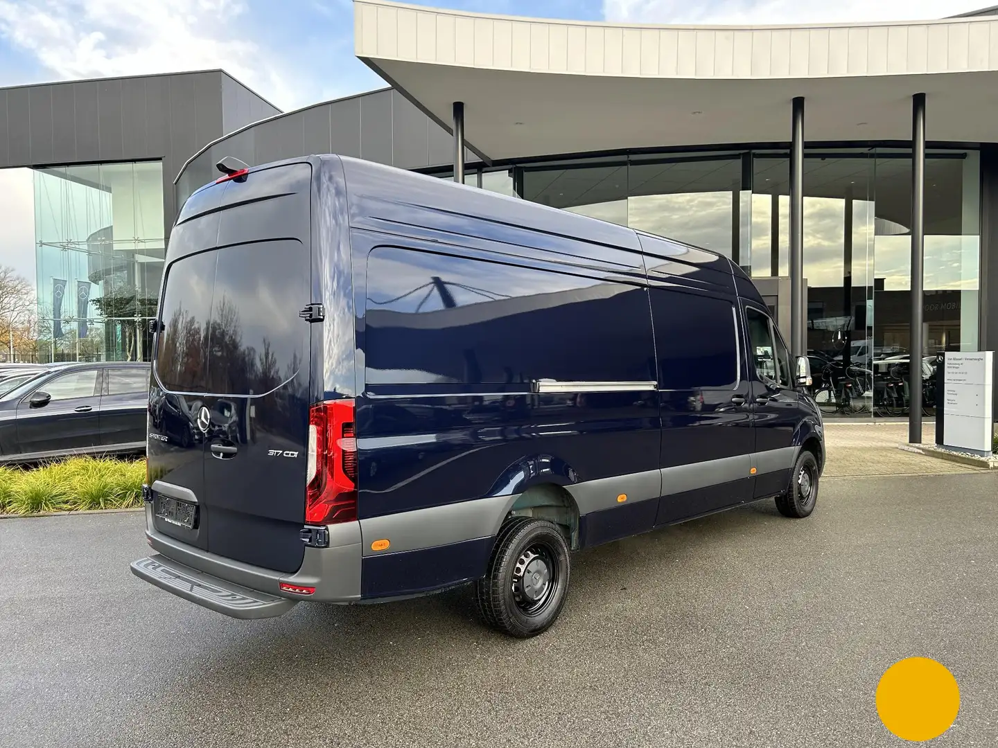 Mercedes-Benz Sprinter 317 1.9 CDI L3 + CARPLAY + PARKEERHULP & CAMERA AC Bleu - 2