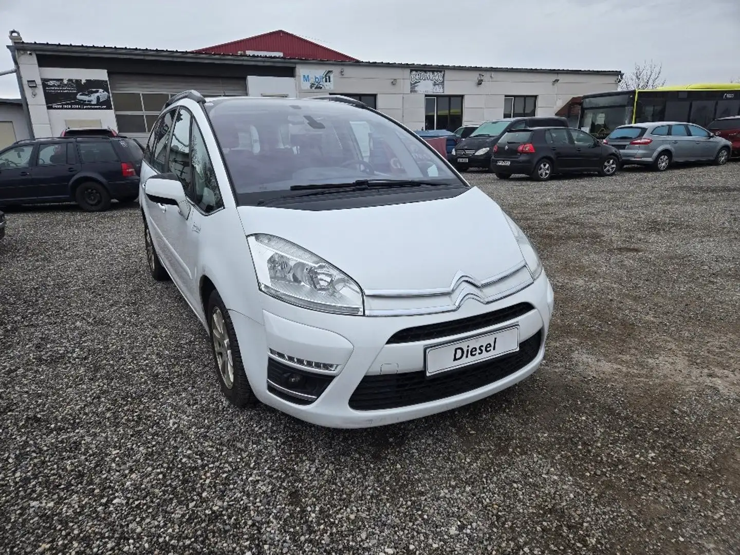 Citroen Grand C4 Picasso Automatic Weiß - 2