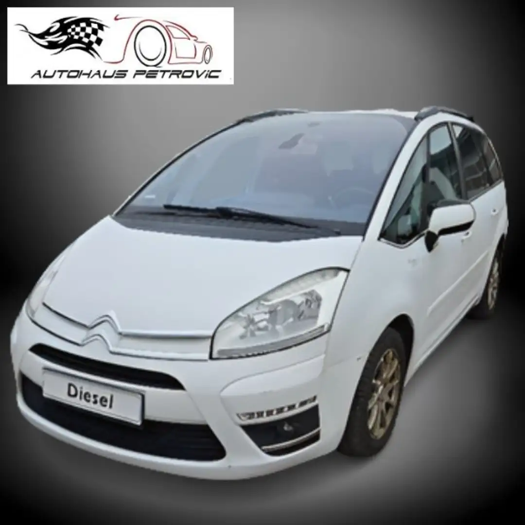Citroen Grand C4 Picasso Automatic Weiß - 1