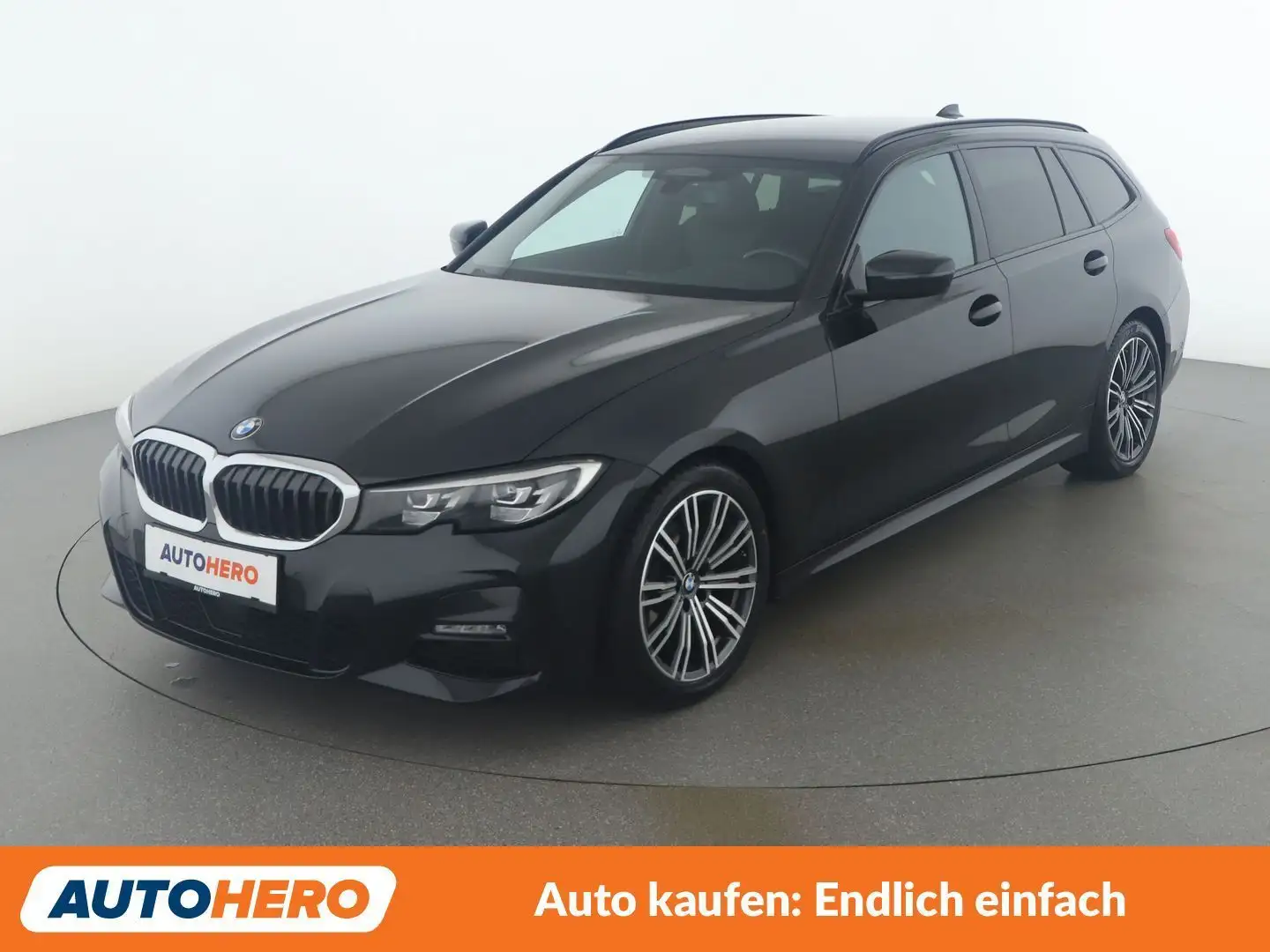 BMW 320 320d Mild-Hybrid xDrive M Sport Schwarz - 1