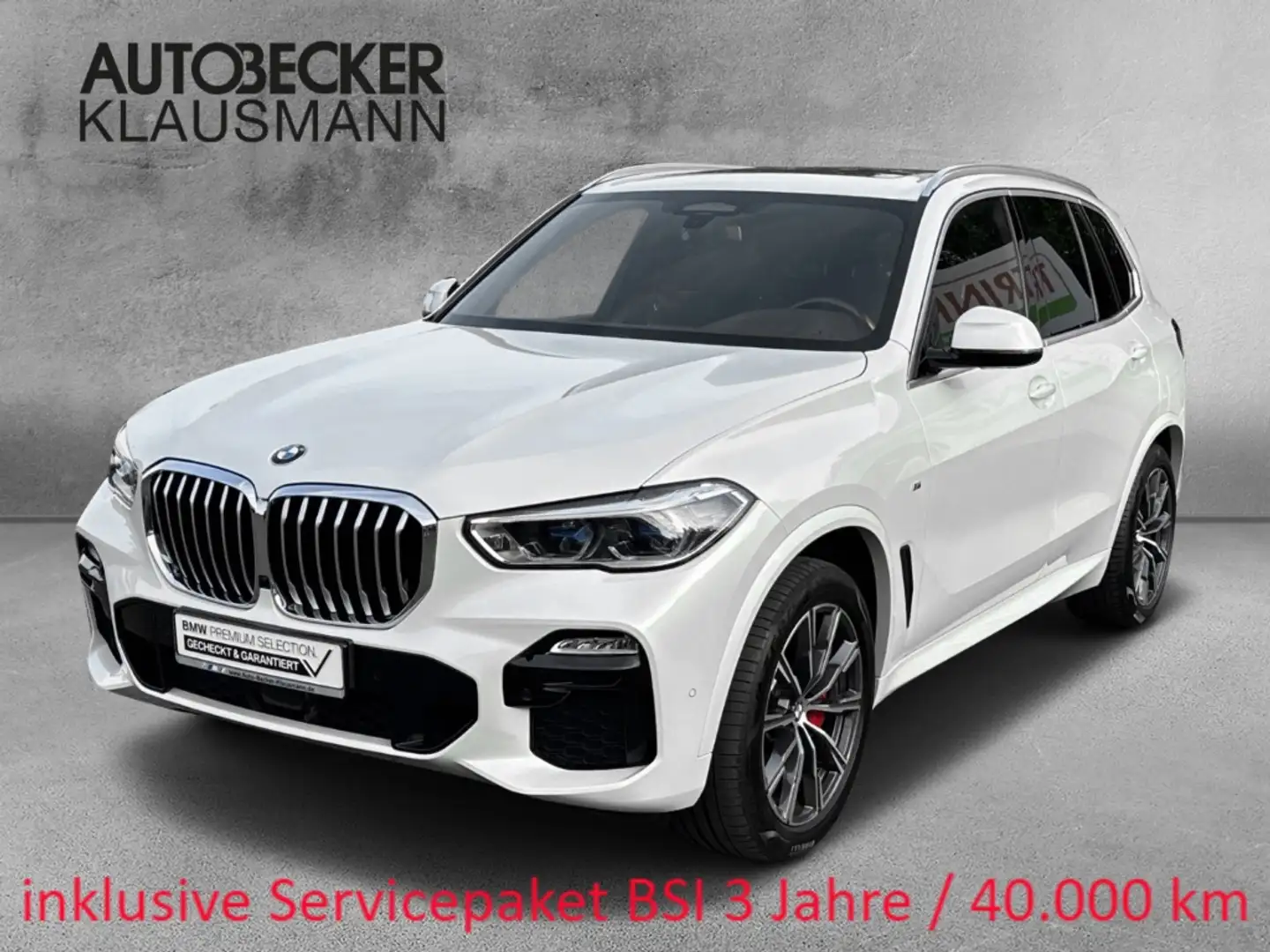 BMW X5 xDrive 30 d M SPORT AHK SOFT CLOSE HUD GESTIK White - 1