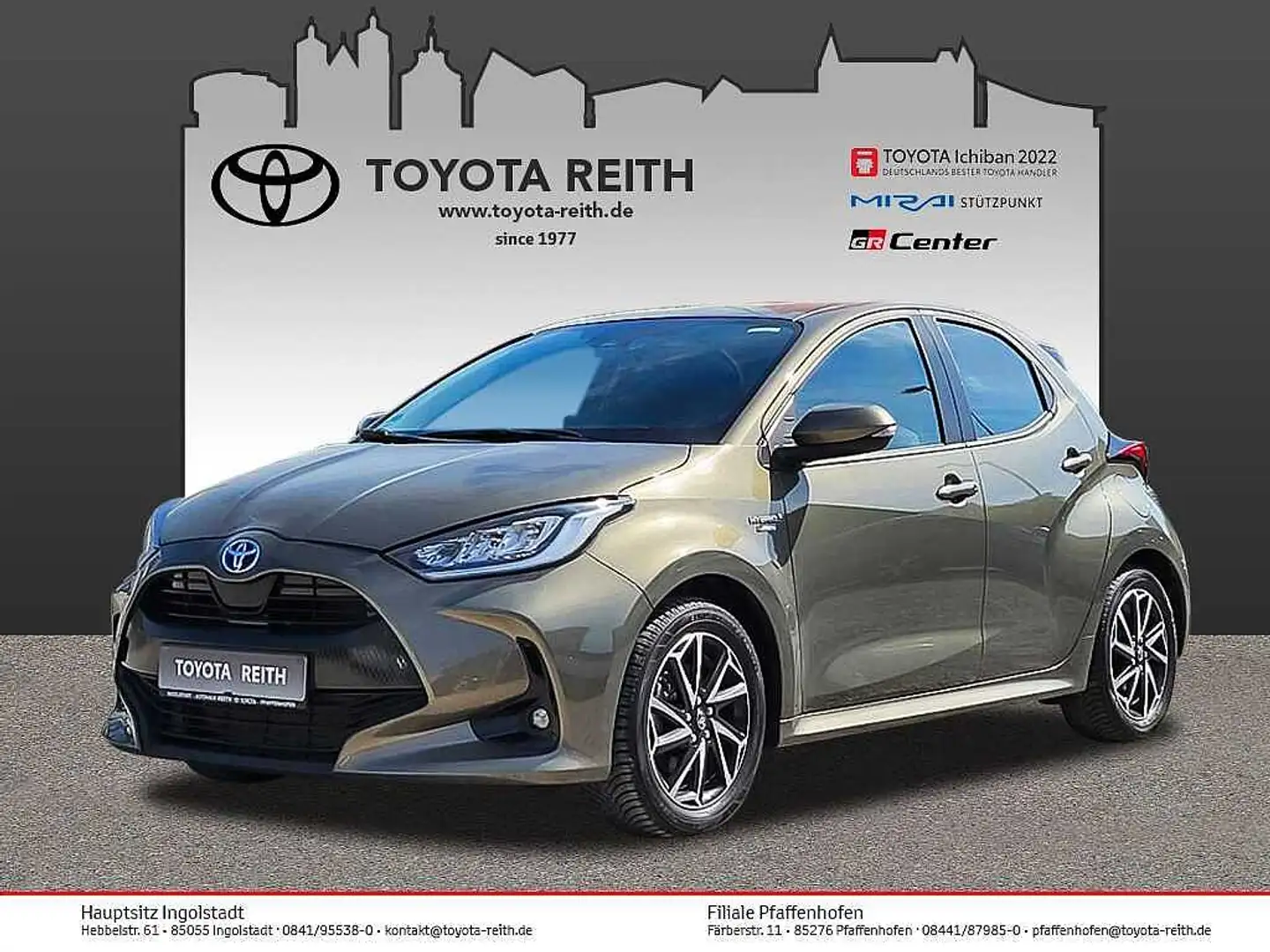 Toyota Yaris Hybrid 1.5 VVT-i Club Marrón - 1