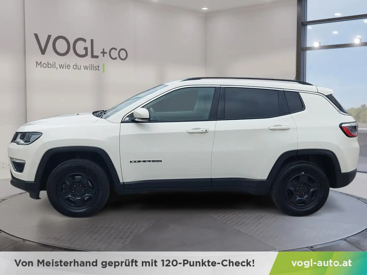 Jeep Compass 2,0 MultiJet AWD 9AT 140 Limited Blanc - 2