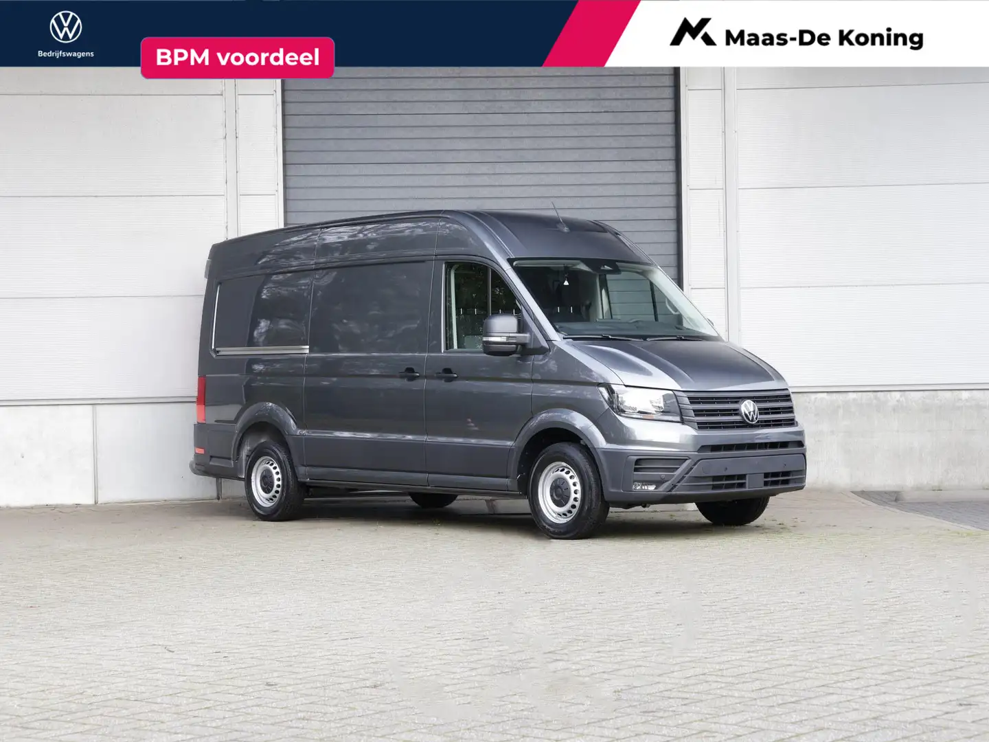 Volkswagen Crafter Bedrijfswagens 35 2.0 TDI 140pk Highline L3H3 · Ca Grijs - 1