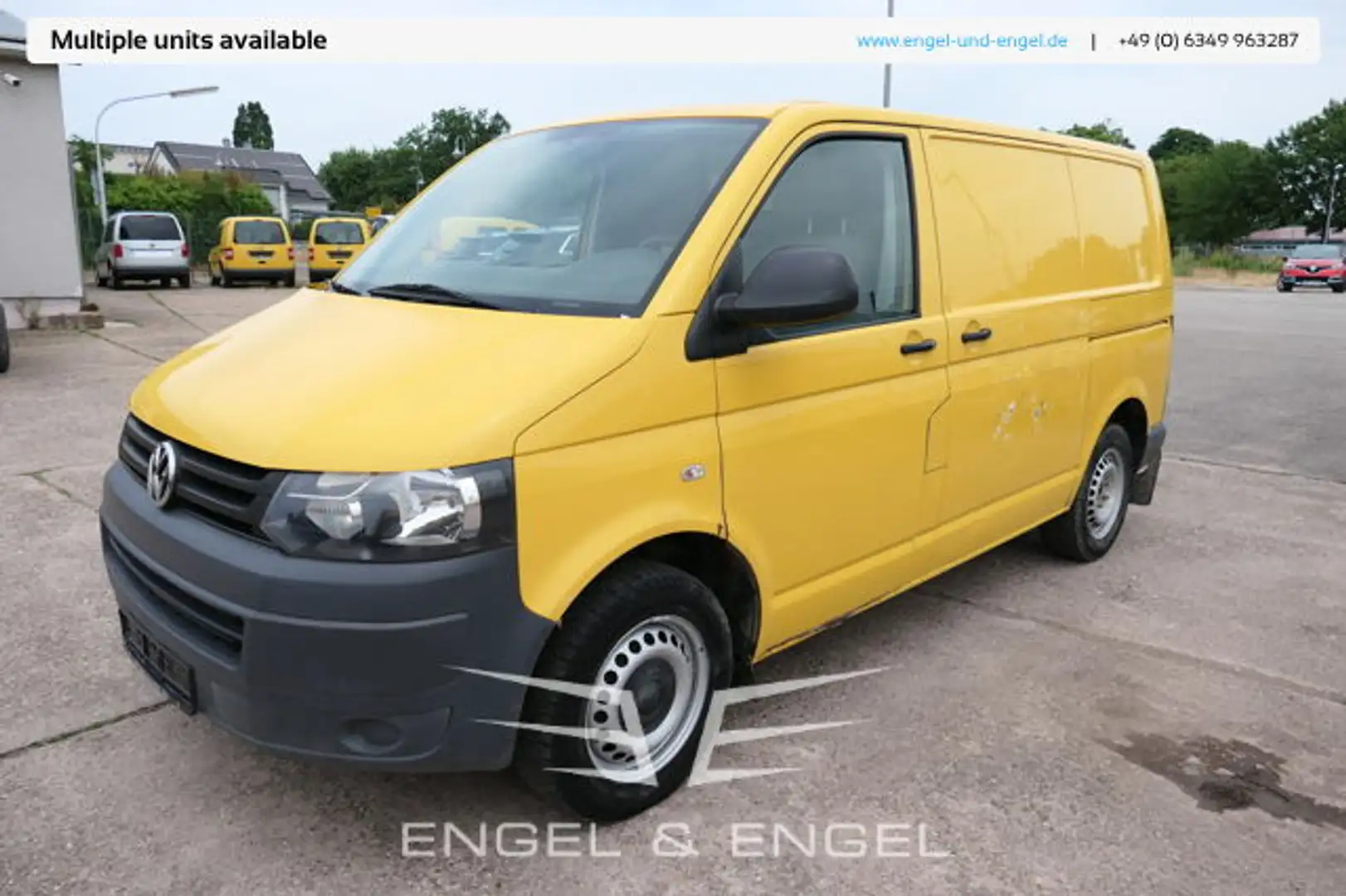 Volkswagen T5 Transporter 2.0 TDI PARKTRONIK EURO-5 Gelb - 2