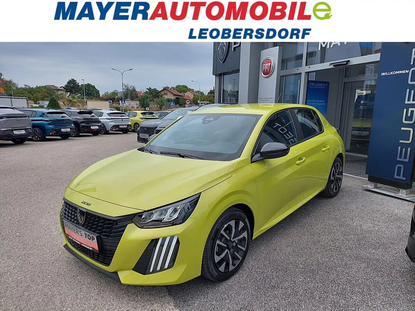 Peugeot 208 PureTech 100 S&S Style Gelb - 1