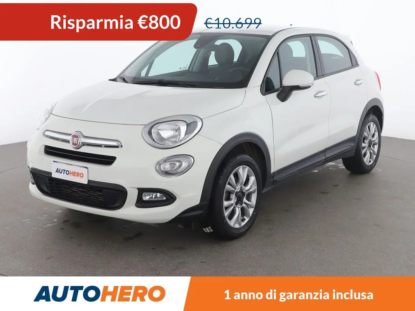 Fiat 500X 1.4 Turbo Pop Star 140 CV Bianco - 1