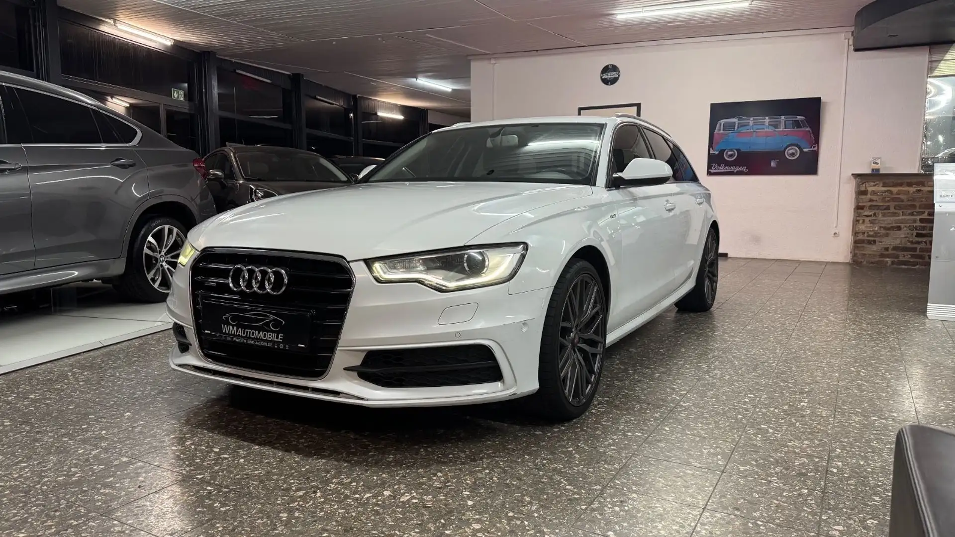 Audi A6 Avant 3.0 TDI quattro*S line*Autm*Navi*LED*Le Blanc - 1