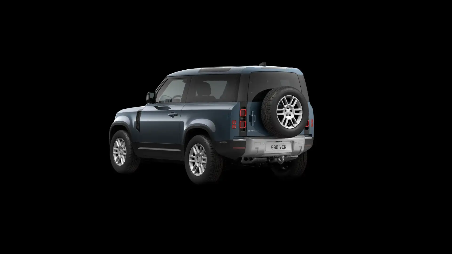 Land Rover Defender 90 S Blau - 2