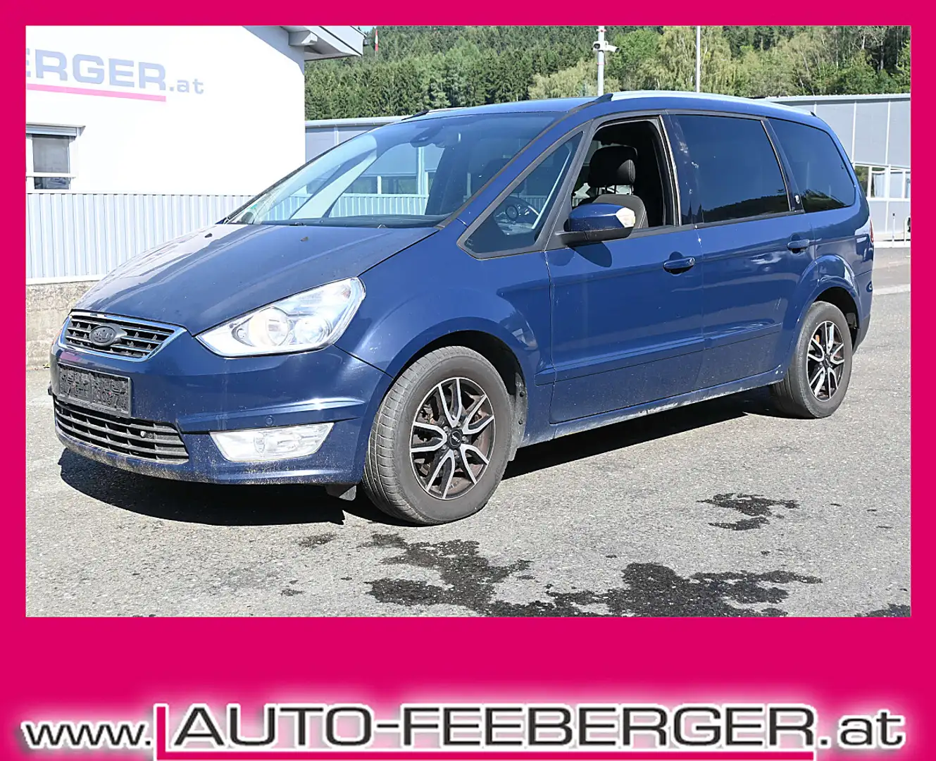 Ford Galaxy Trend 2,0 TDCi DPF Blau - 1